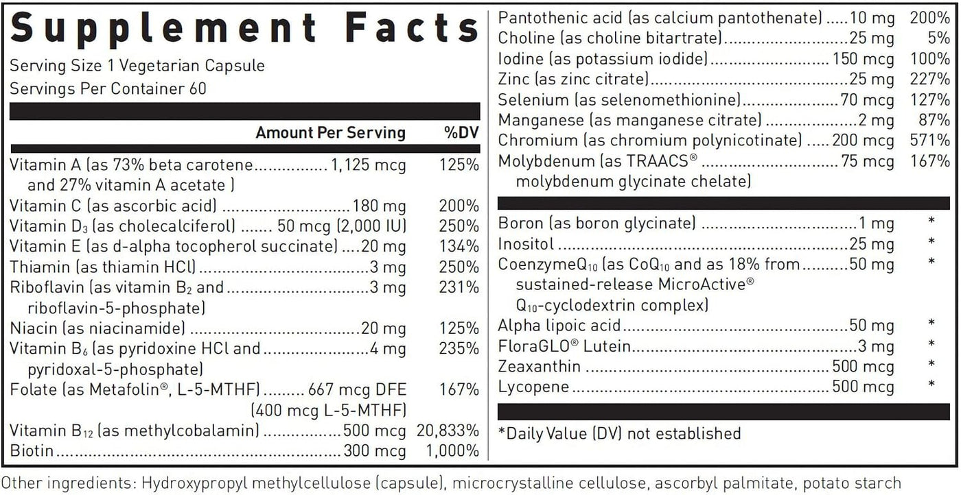 Douglas Laboratories Ultra Preventive 1 Daily | Suplemento multivit...