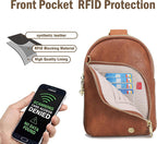 Bolso de viaje pequeño, bolso cruzado antirrobo para mujer