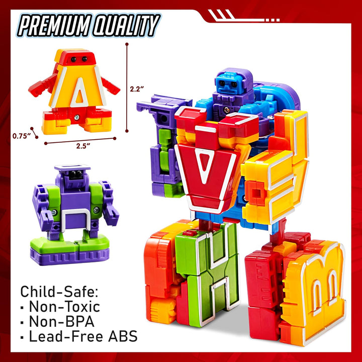 JOYIN Juguetes de Robots del Alfabeto para Niños, Juguetes de Apren...