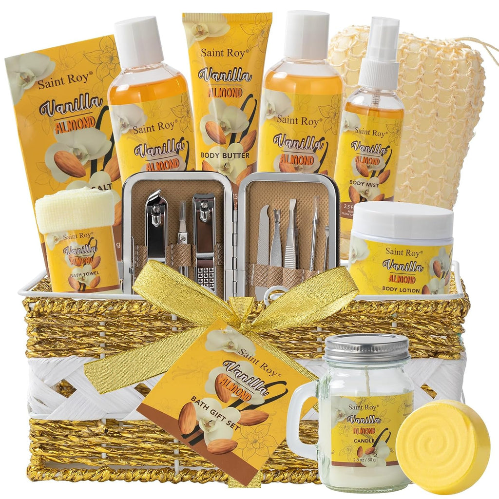 Regalos para mujeres y hombres, juego de 20 cestas de regalo de spa de