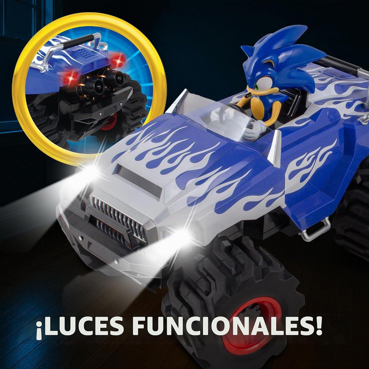 NKOK Sonic Racing CrossWorlds - Camión monstruo a control remoto