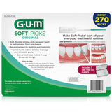 GUM Soft-Picks Original, púas dentales fáciles de usar para limpiez...