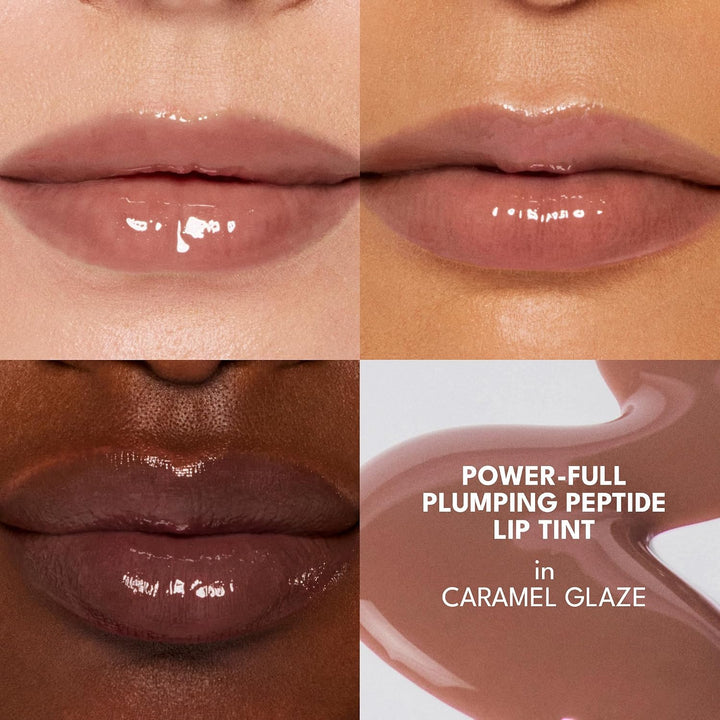 Buxom Power-Full Plumping Peptide Lip Tint, bálsamo de tratamiento...