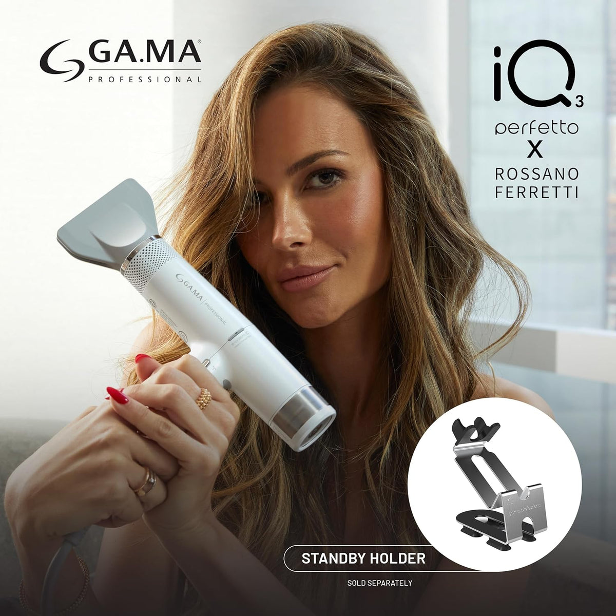 GA.MA IQ3 Perfetto x Rossano Ferretti - Secador de pelo con motor s...