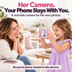 Cámara para niños para niñas Juguetes Regalo: Regalos para niñas de 3, 4 y 5 años, cámara digital rosa para selfies, regalo de cumpleaños de Navidad para niñas, cámaras de juguete para niños pequeños