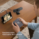EMEET Cámara web C960 1080P con micrófono, 2 micrófonos, FOV de 90°...
