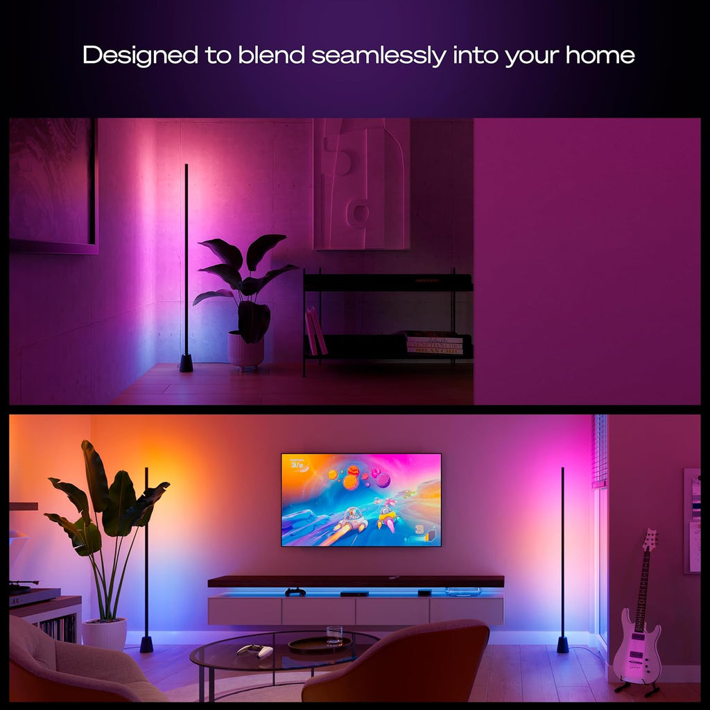 Lámpara Philips Hue Play - Lámpara de pie, LED RGBWWIC, 53 pulgadas, paquete de 1