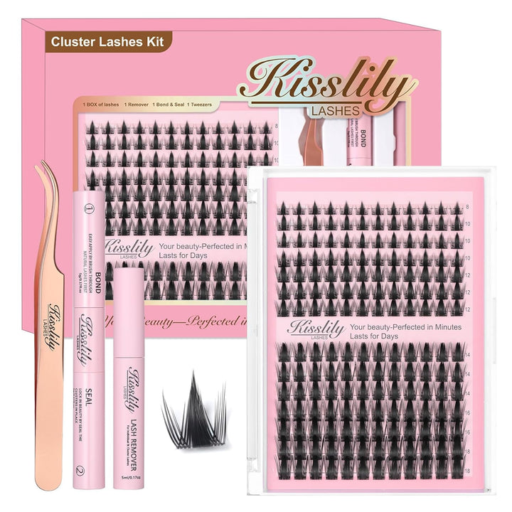 Fairy Lash Racimos Kit de extensiones de pestañas individuales con...