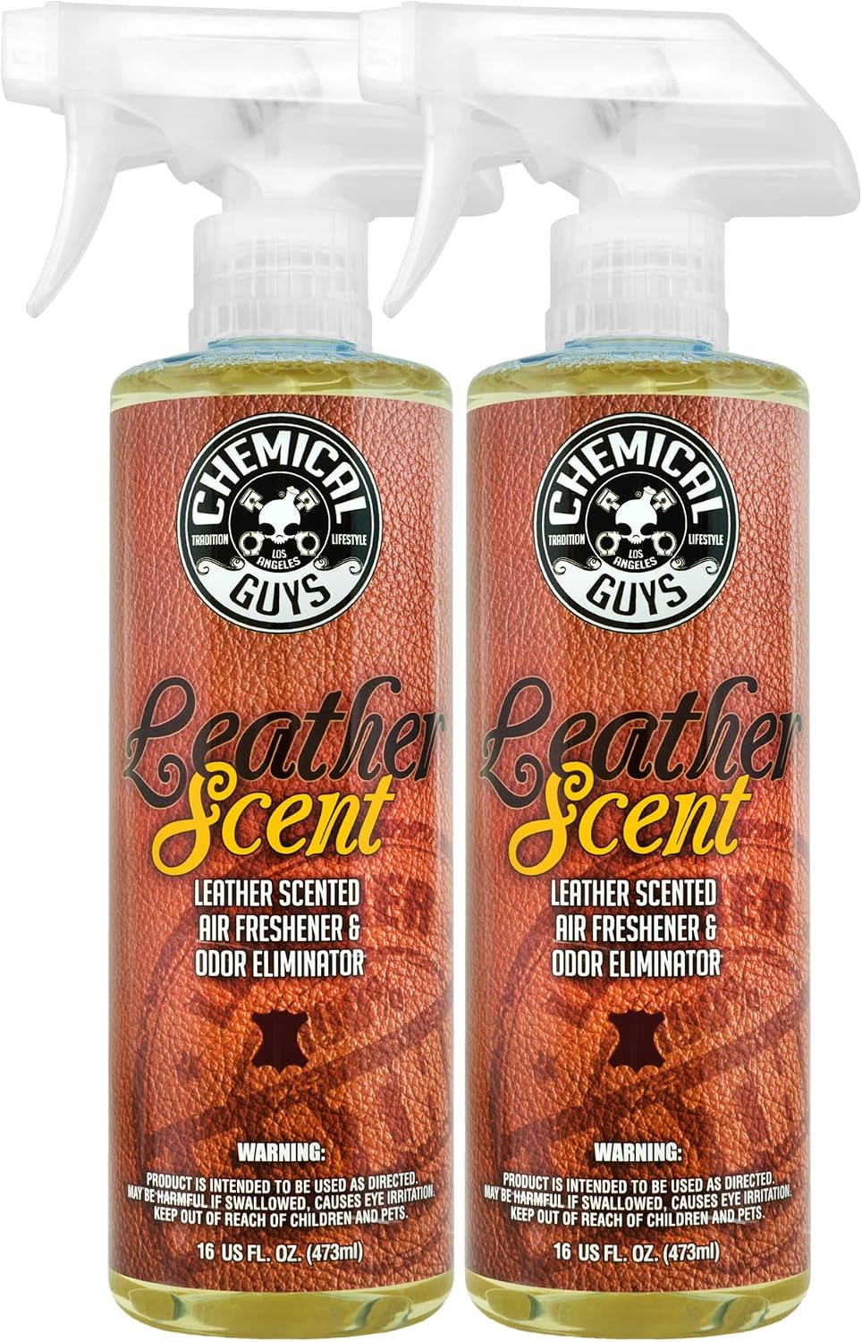 Chemical Guys, Ambientador y neutralizador de olores con aroma a cuero
