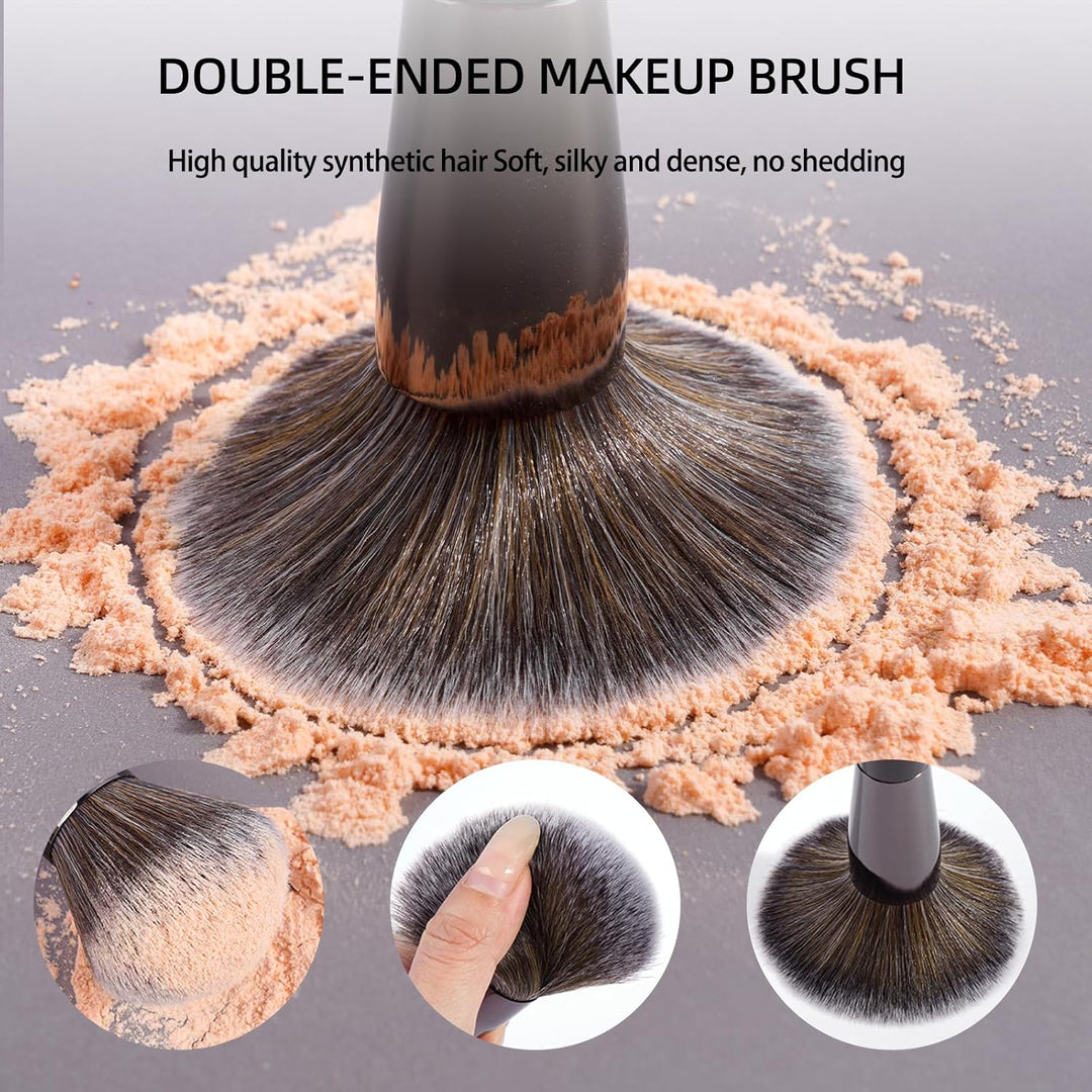 MAANGE 20 brochas de maquillaje con caja de regalo, brochas de maqu...