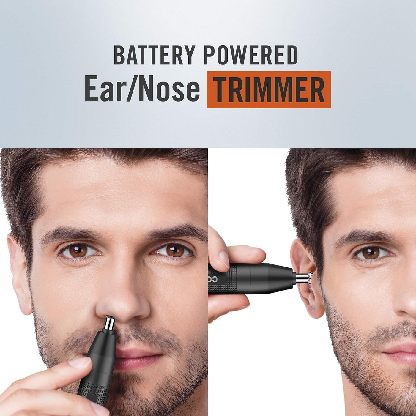 Conair Recortadora de pelo de nariz para hombres, para nariz, oreja...