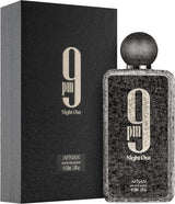 Afnan 9 PM Night Out Unisex Extrait de Parfum, 3.4 onzas líquidas