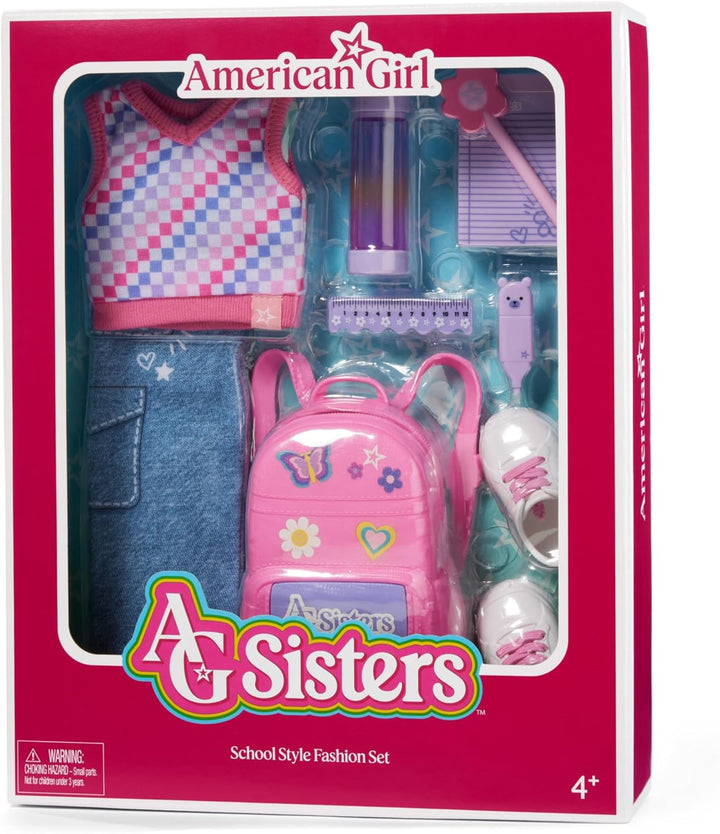 American Girl, conjunto de moda estilo escolar de las hermanas AG,...