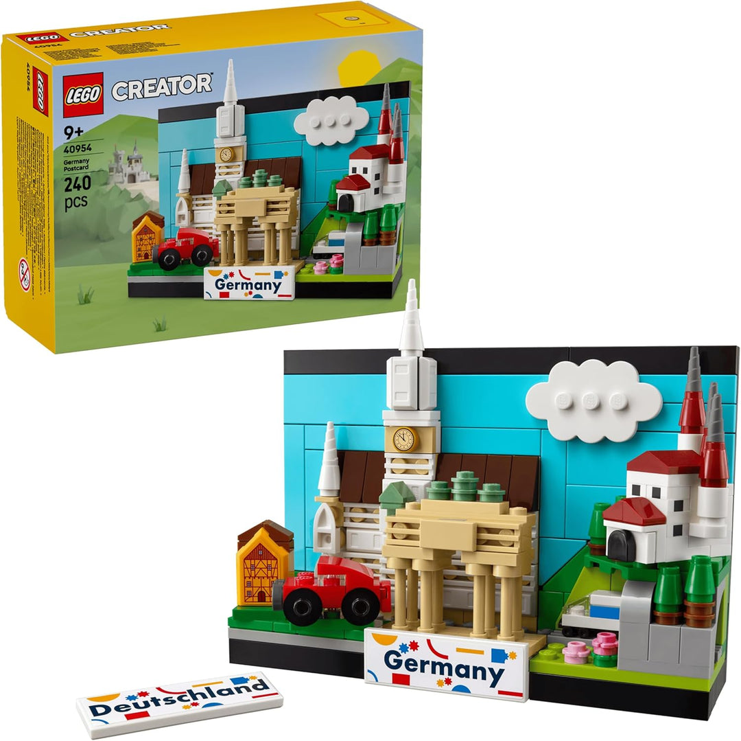 LEGO Creator Germany Postcard - Juego de construcción de 240 piezas...