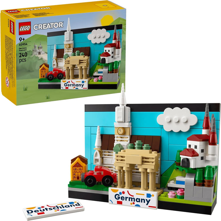 LEGO Creator Germany Postcard - Juego de construcción de 240 piezas...