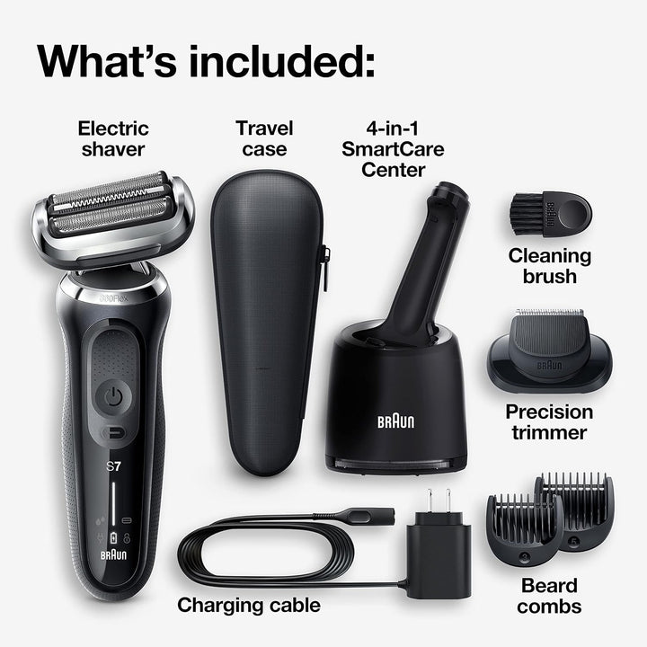 Braun Series 7 7075cc - Maquinilla de afeitar eléctrica para hombre...