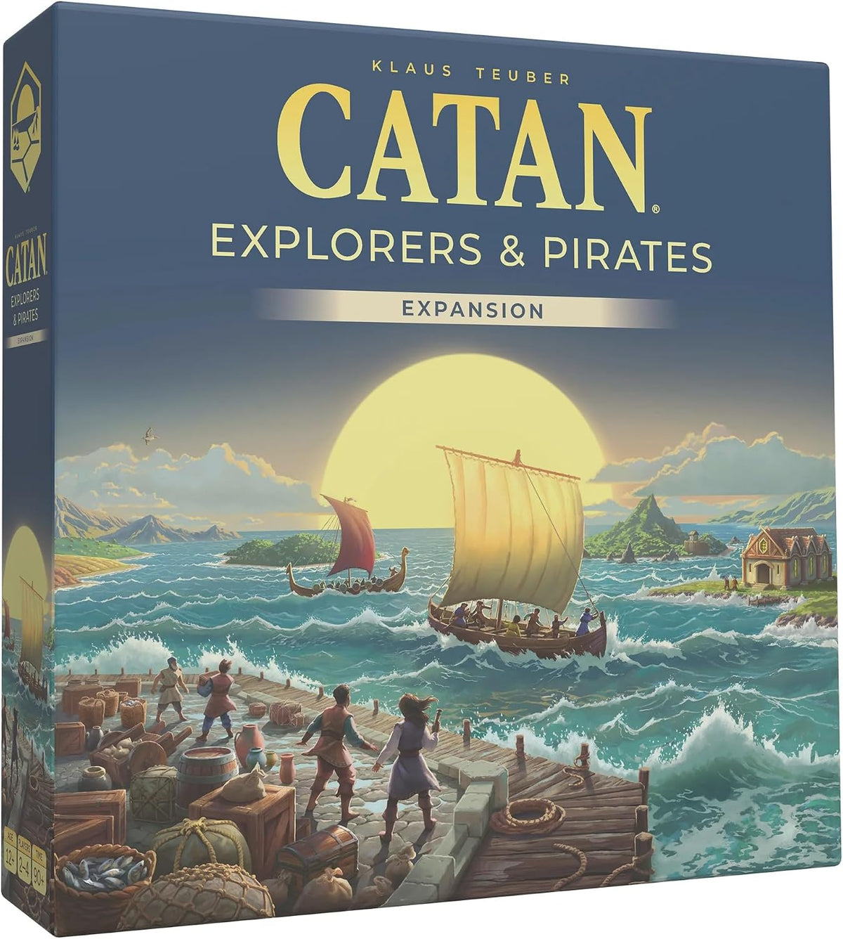 CATAN Expansión del juego de mesa Explorers & Pirates (6ª edición