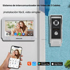 Sistema video inalámbrico del intercomunicador del timbre de WiFi