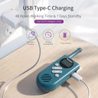 Inspireyes Walkie Talkies para niños recargables, juguetes para niñ...