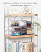 Vtopmart Stackable Storage Drawers Set de 6, Plastic Organizer Bins