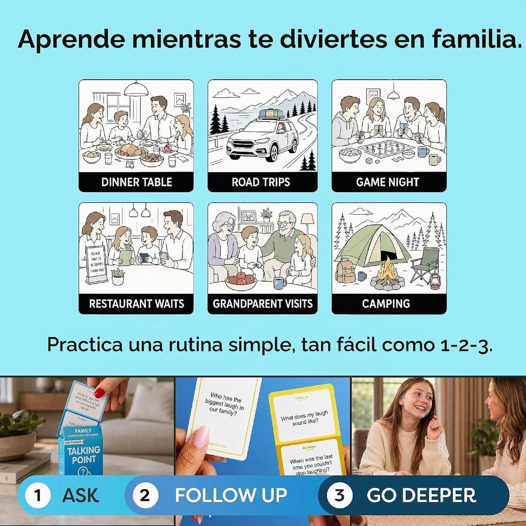 150 divertidas preguntas familiares para niños, adolescentes y adultos