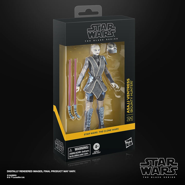 STAR WARS The Black Series Asajj Ventress The Clone Wars