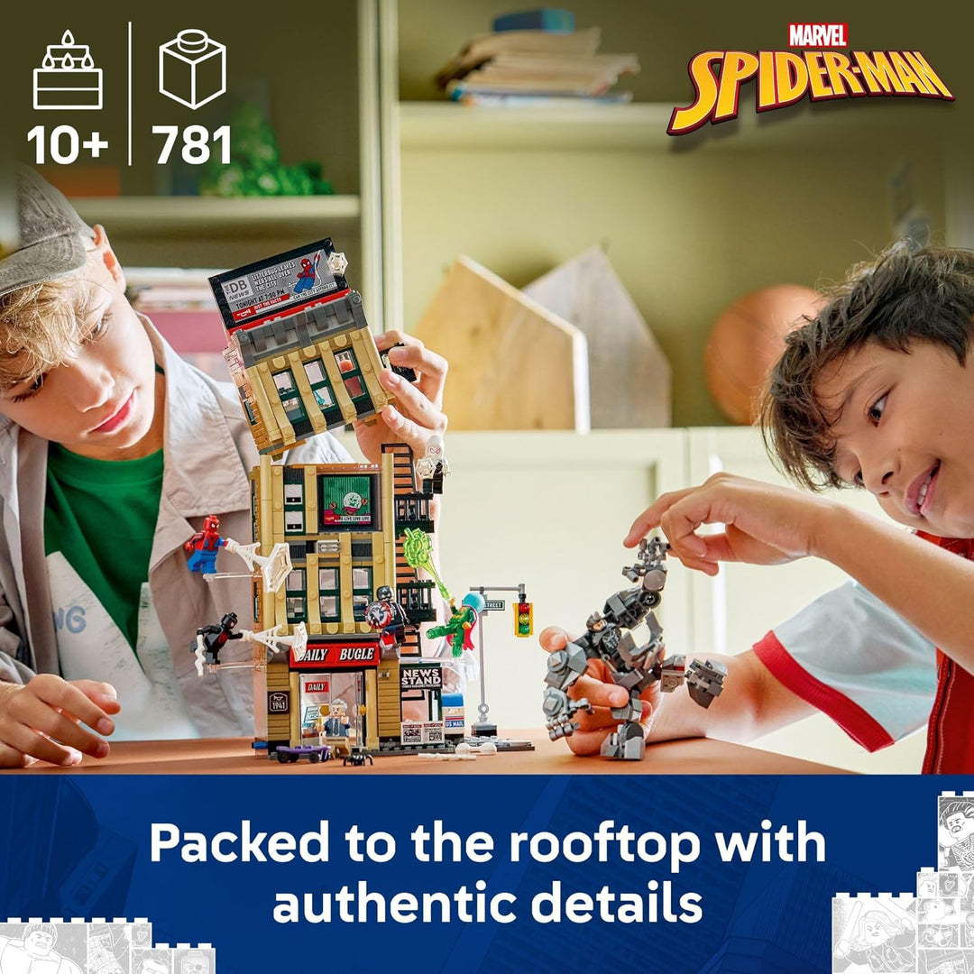 LEGO Marvel Spider-Man vs Mysterio The Daily Bugle