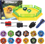 X Stadium Arena Battle Set con 12 Spinning Tops 3 Launchers 1 Grip Ages 6+