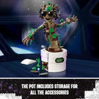 LEGO Marvel Dancing Groot Guardianes de la Galaxia regalo