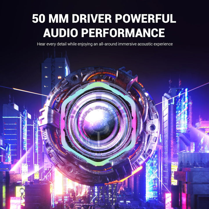 EKSA E1000 V2 Gaming Headset, PC Headset with USB C Plug, Wired Hea...