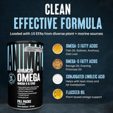 Animal Advanced Ácidos grasos Omega 3 - 3500 mg EPA DHA Aceite de p...