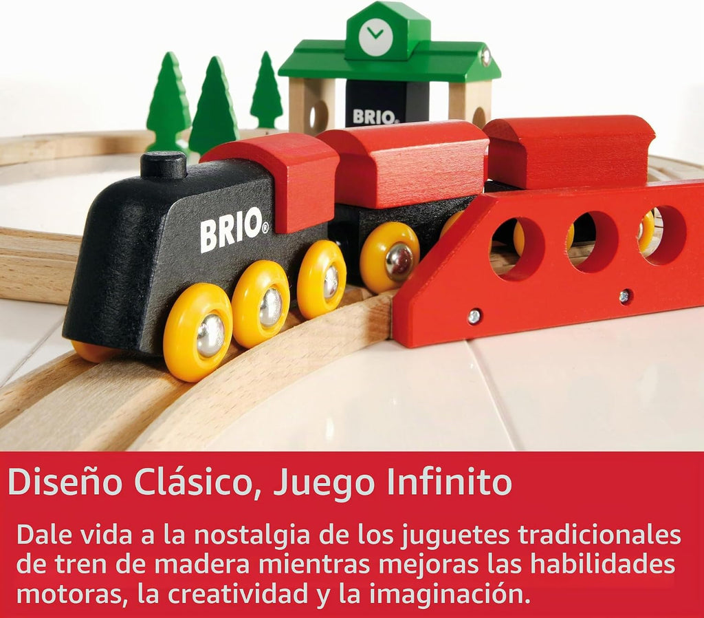 Tren, estación y pista de Brio