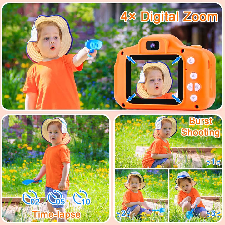GKTZ Juguetes para niñas de 3 a 8 años, cámara digital para niños,...