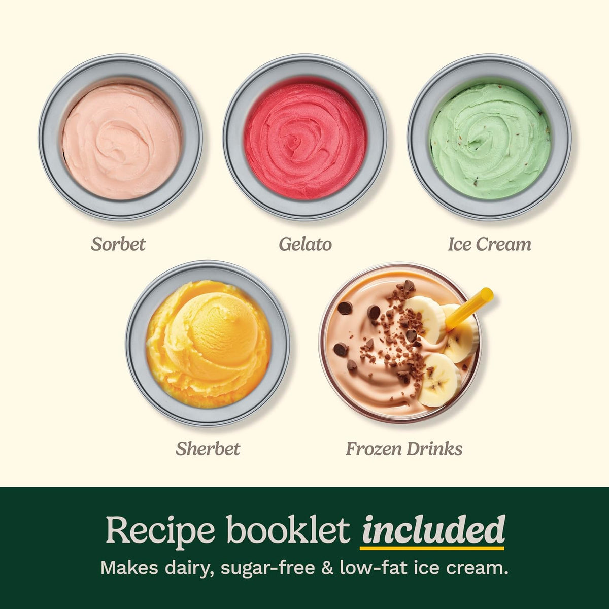 Cuisinart - Máquina para hacer helados de 1.5 cuartos de galón