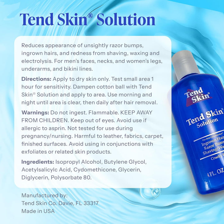 Solución Tend Skin para cortes antiestéticos, pelos encarnados y qu...