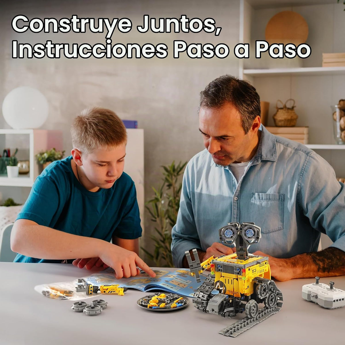 Sillbird Kit de construcción de robot con aplicación y control remoto