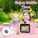 Cámara de Unicornio para Niñas de 3-12 Años, Cámara Selfie para Niñ...