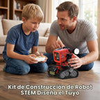 Kit de construcción de robots 5 en 1, aplicación STEM y robótica de