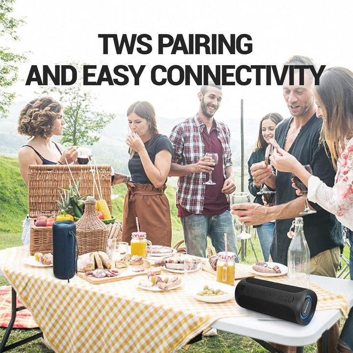 SOWO Altavoz Impermeable Bluetooth Inalámbrico - Altavoz Portátil P...