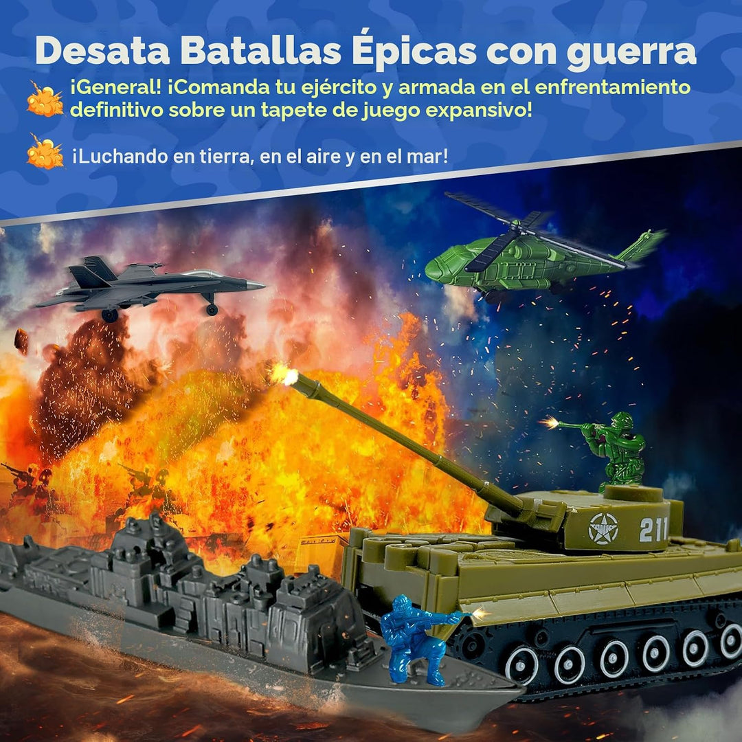TALGIC Set de Juego de Soldados del Ejército - Juego Grande Incluye...