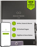 Rocketbook Core - Cuaderno inteligente reutilizable, tamaño carta, 8.5 x 11