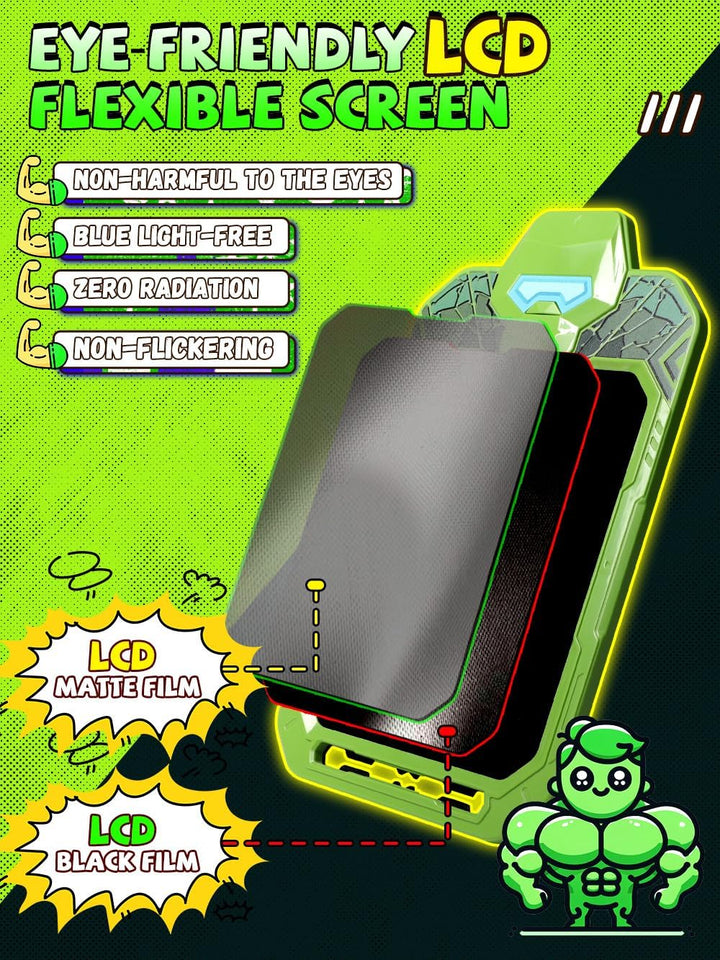 Fullware - Tableta de escritura LCD para niños de 10 pulgadas, verd...