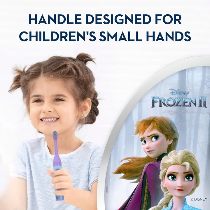 Oral-B Cepillo de dientes eléctrico con batería para niños con Froz...