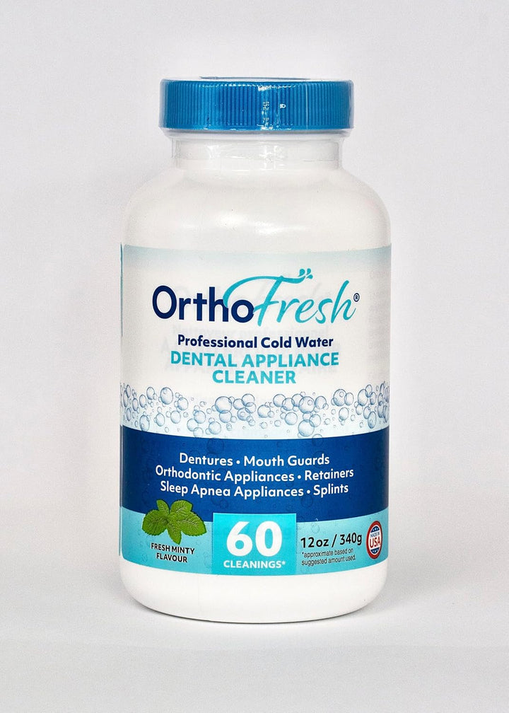 OrthoFresh - Limpiador dental profesional para agua fría