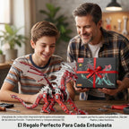 Rompecabezas de metal 3D para adultos, kit de modelo de dragón