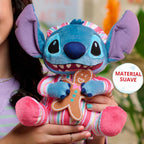 Disney Stitch 10-inch Holiday Feature Plush Stitch Stuffed Animal