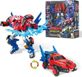 QUANTUM HEROES DINOSTER Robot transformable 2 en 1 Raptor Bolt Wing, 8.66 pulgadas