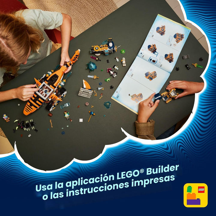 LEGO DREAMZzz - Juguete de construcción de tanque de tiburón tigre...