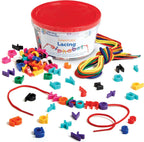 Learning Resources Letras del alfabeto con cordones en minúsculas