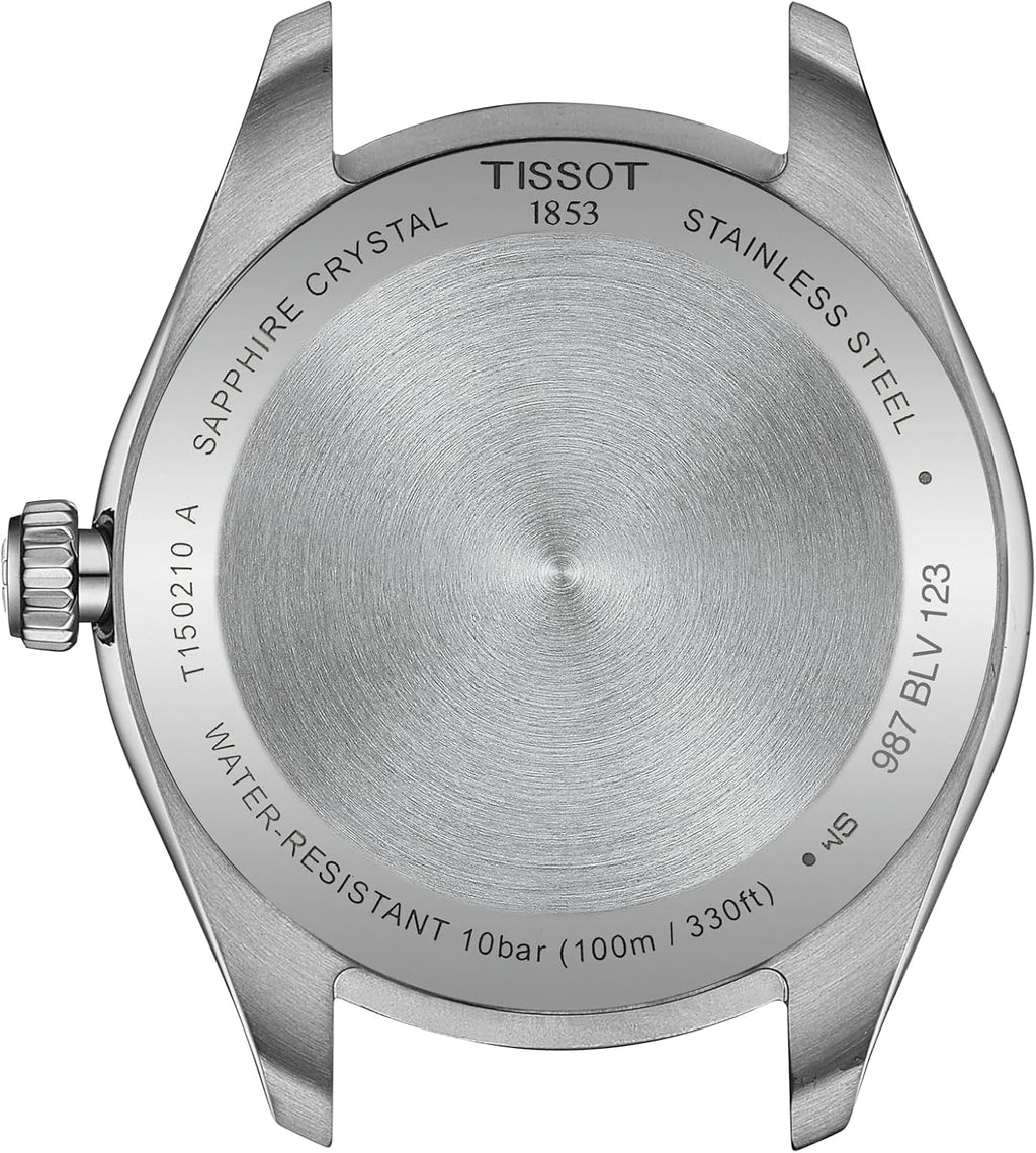 Tissot PR 100, cuarzo suizo, 1.339 en, esfera verde, reloj unisex